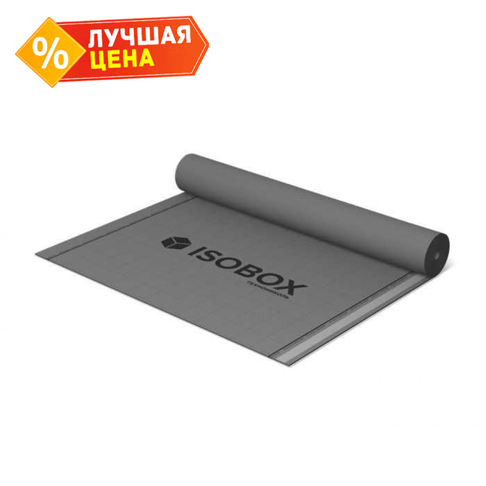 Универсальная пароизоляционная пленка Изобокс D 96 (клеевая полоса) 1,5 x 46,67 м