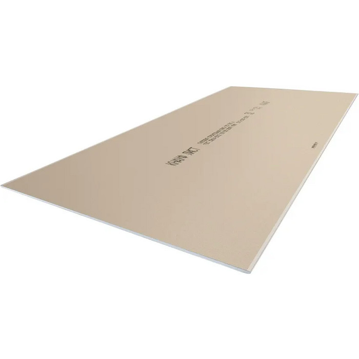 Гипсокартон Knauf 6.5x1200x3000 стандартный
